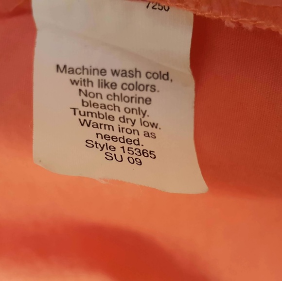 J Crew Coral Size 0 Ruffle Trim Spring Dress - Picture 8 of 8